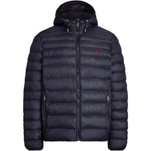 Polo Ralph Lauren Men's Black Full Zip Hooded Puffer Jacket Size XXL